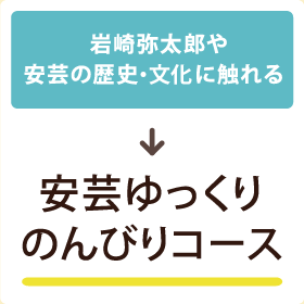 【岩崎弥太郎や安芸の歴史・文化に触れる】安芸ゆっくりのんびりコース