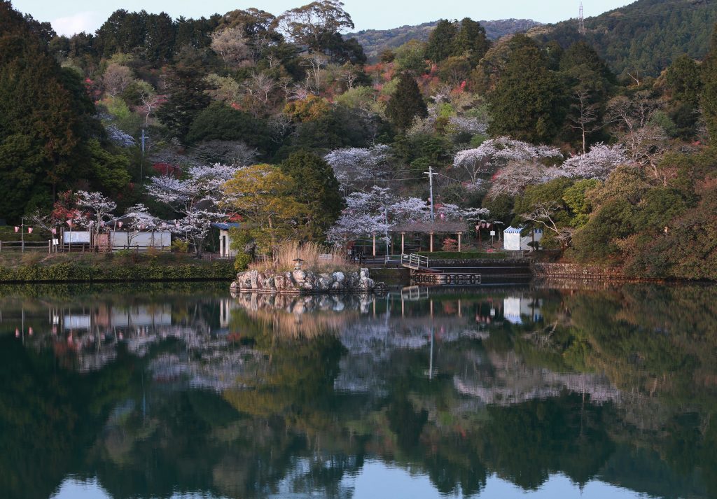 鏡の水面（みずも）（安芸市　小松様）